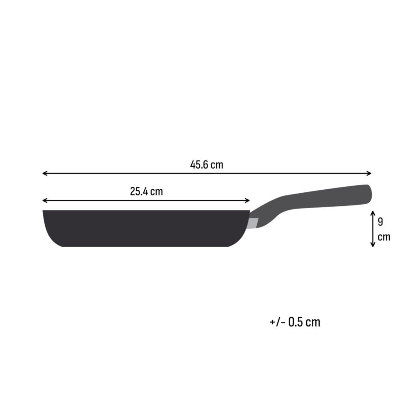 Tefal Emotion+ Induction Stainless Steel Frypan 24cm