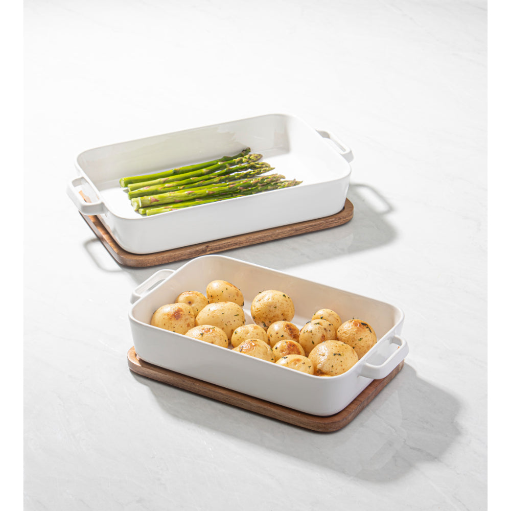 Ladelle Alto Oven To Table Large Baking Dish With Lid
