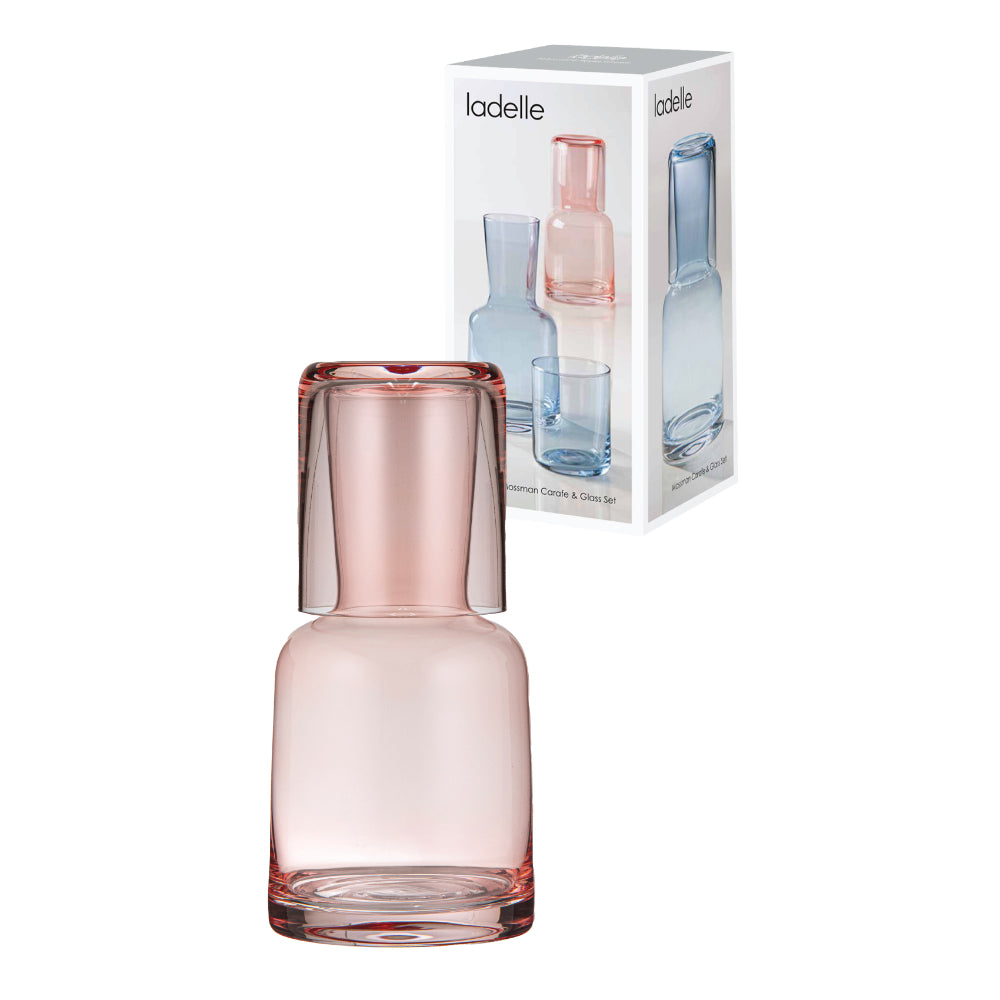 Ladelle Mossman Blush Carafe & Glass Set