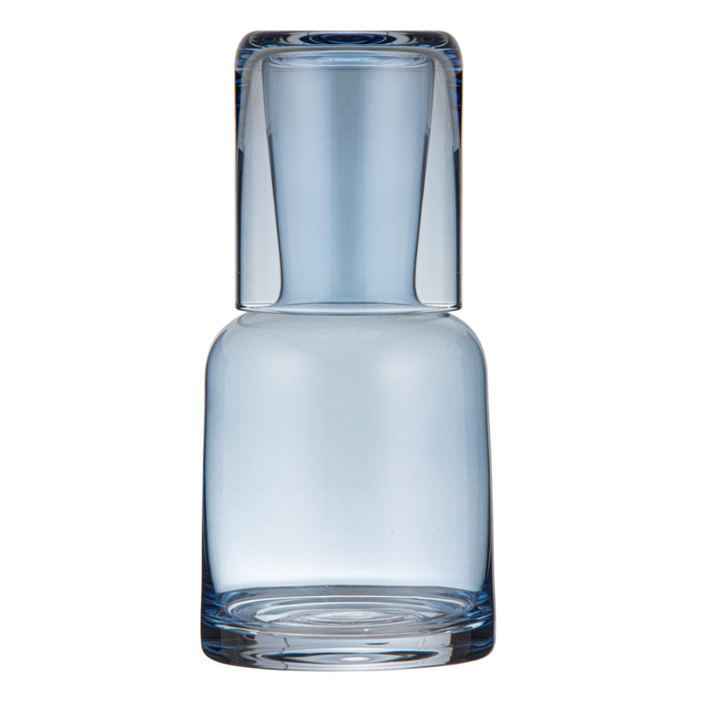 Ladelle Mossman Blue Carafe & Glass Set
