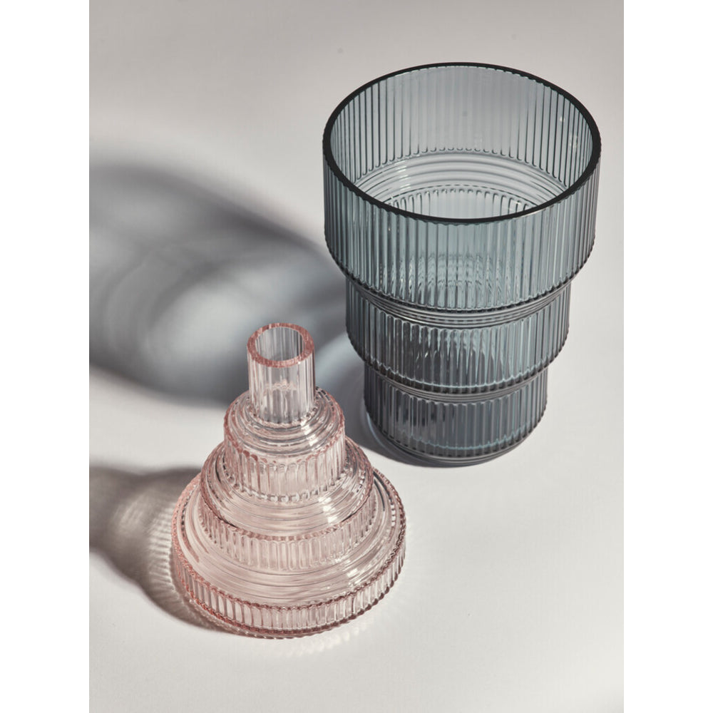 Kosta Boda Pavilion Vase Light Pink 13.4cm