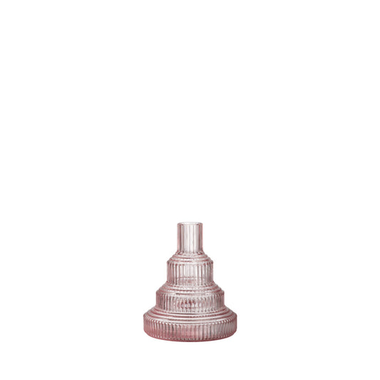 Kosta Boda Pavilion Vase Light Pink 13.4cm