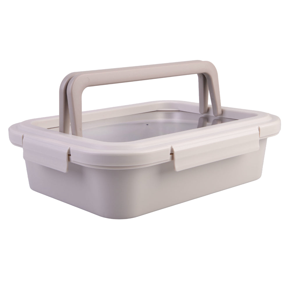 Alfresco Lane Chill & Carry Grazing Box 38 x 29 x 10cm  Mushroom Grey