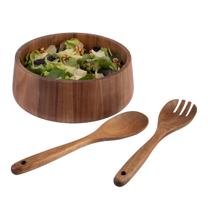 Alfresco Lane Acacia Wood Salad Bowl 26cm x 9cm