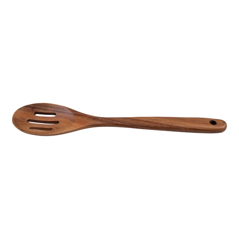 Alfresco Lane Acacia Wood Slotted Spoon 33cm