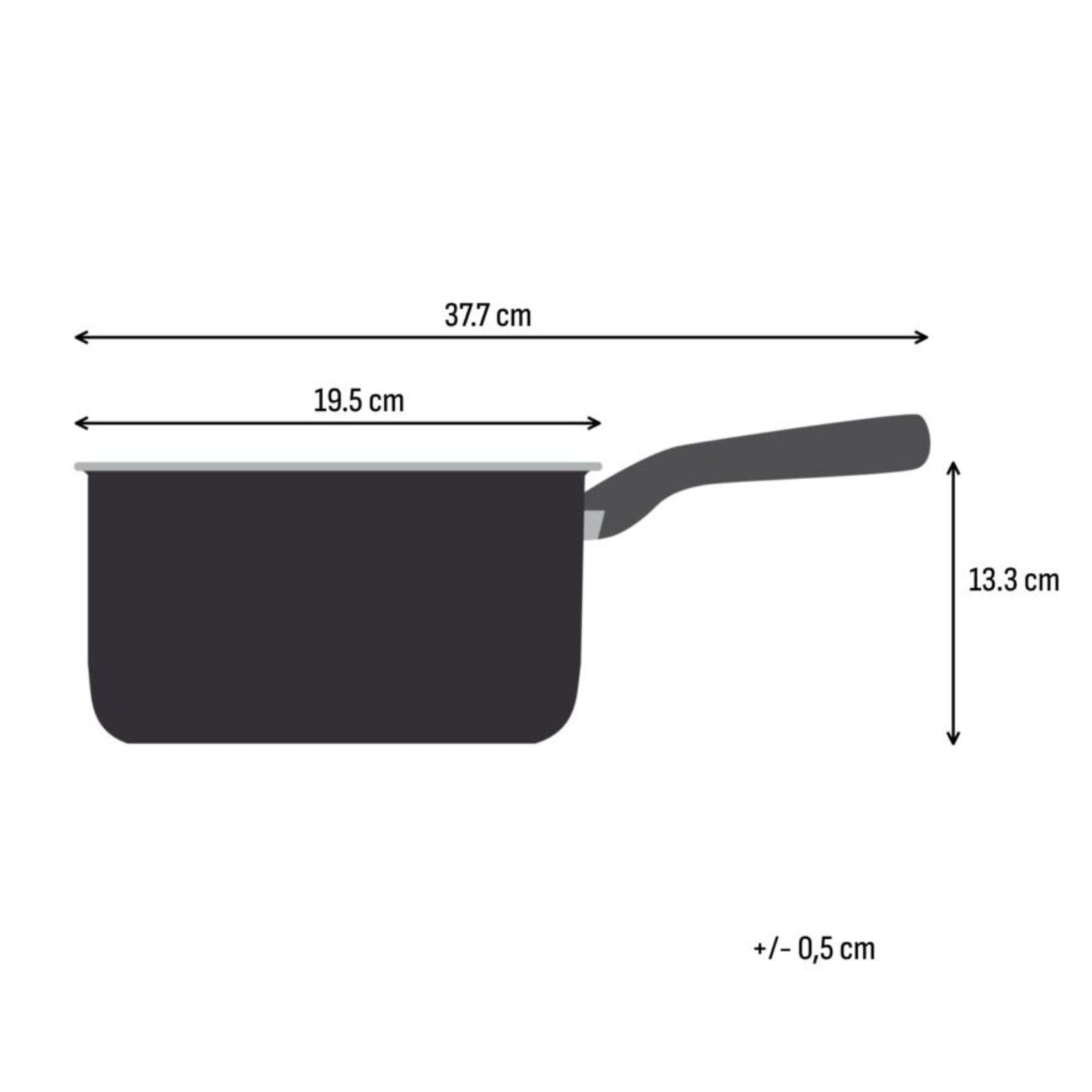 Tefal Space+ Extreme Induction Stainless Steel Saucepan 18cm & Lid