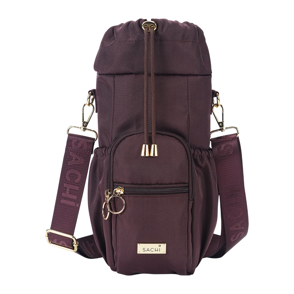 Sachi Crossbody Insulated Bottle Bag Bordeaux