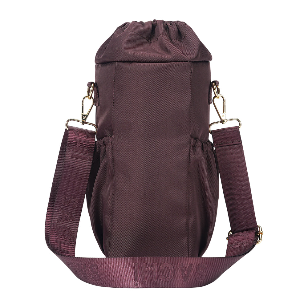 Sachi Crossbody Insulated Bottle Bag Bordeaux