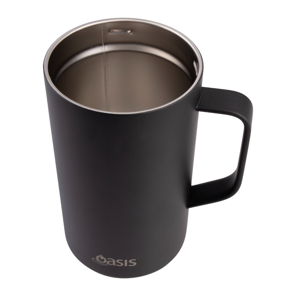Oasis Stainless Steel Double Wall Insulated Coffee Press 8 Cup