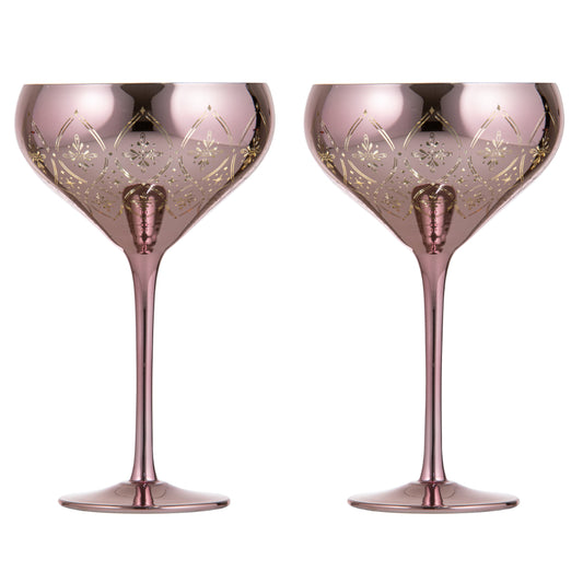 Tempa Chantelle 2 Piece Cocktail Glass Set