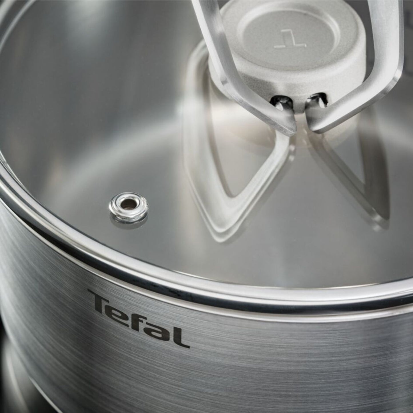 Tefal Space+ Extreme Induction Stainless Steel Saucepan 18cm & Lid