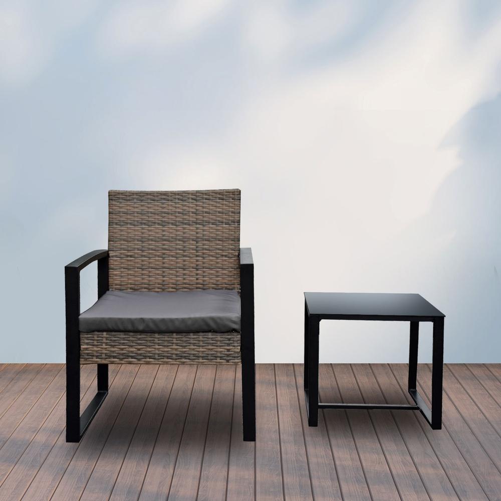Arcadia Furniture Outdoor Wicker Rattan Patio Set