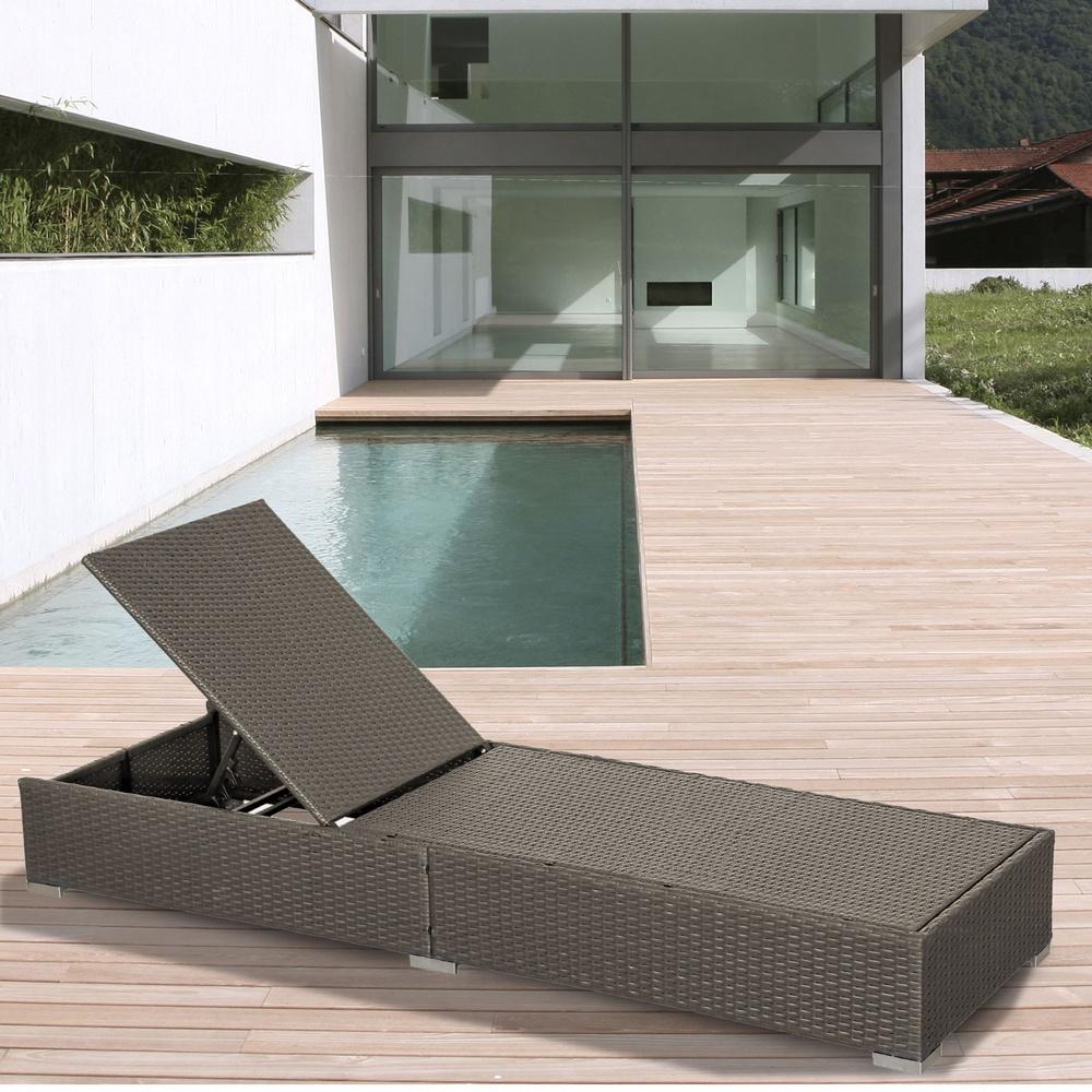 Arcadia Furniture Outdoor Rattan Sunlounge Set