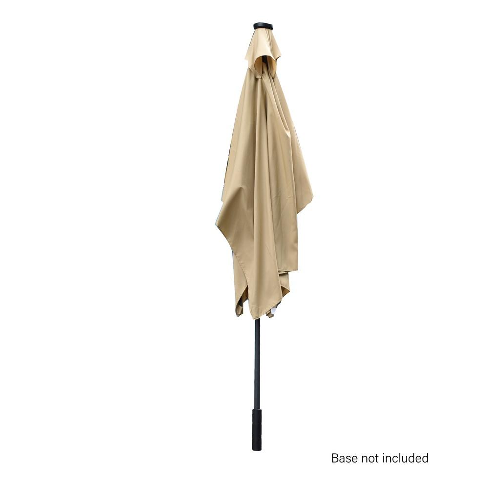 Arcadia Furniture Umbrella 3 Metre Umbrella With Solar Led Lights