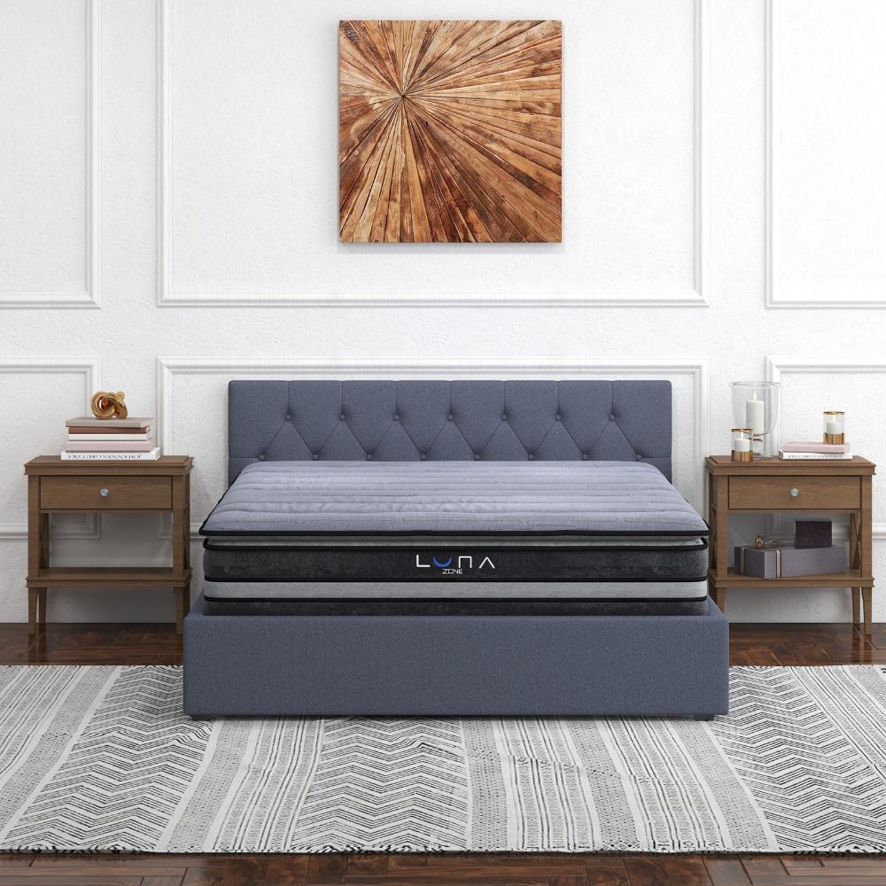 Luna-Zone Bamboo Charcoal Pillowtop Mattress