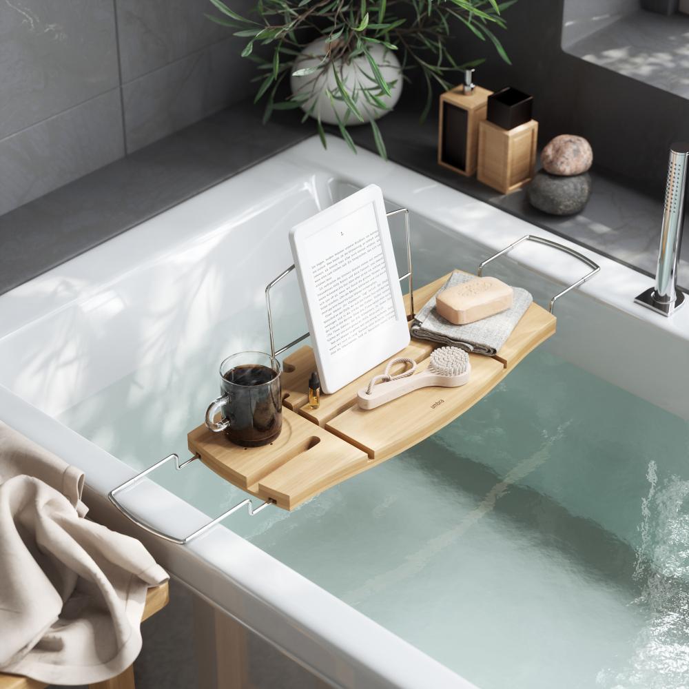 Umbra Aquala Bathtub Caddy Natural