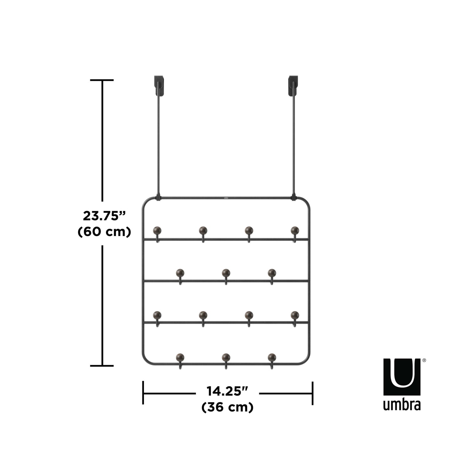 Umbra Estique Over The Door Organiser
