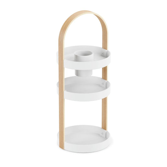 Umbra Bellwood Cosmetic Organizer White/Natural