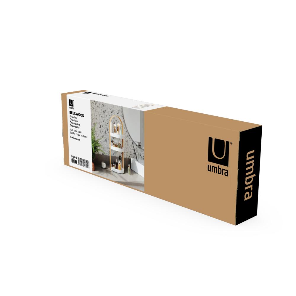 Umbra Bellwood Cosmetic Organizer White/Natural
