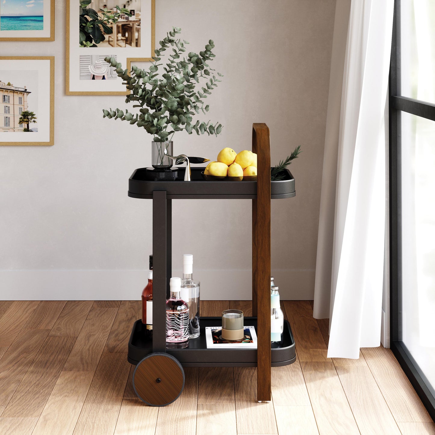 Umbra Bellwood Bar Serving Cart