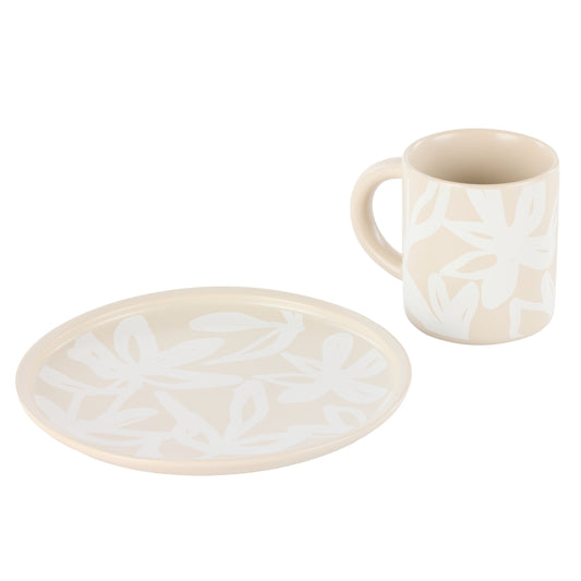 Leaf & Bean Freya Mug & Side Plate Set