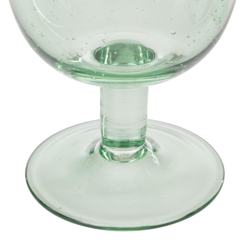 Davis & Waddell Saltara Set Of 4 Bubble Glass Goblets 330ml