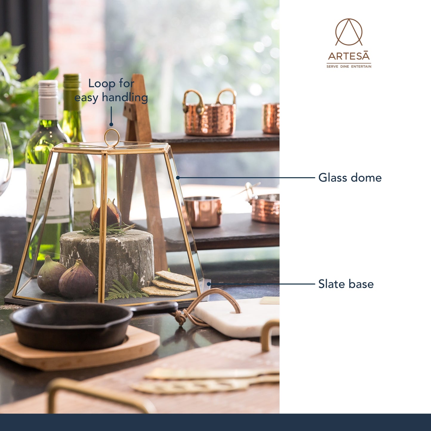 Artesa Serving Cloche