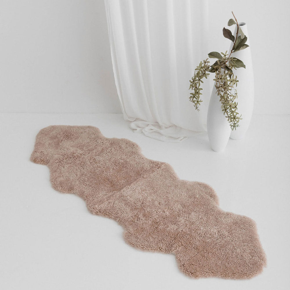 Fibre by Auskin Shorn Curly Double Rug 180cm x 60cm