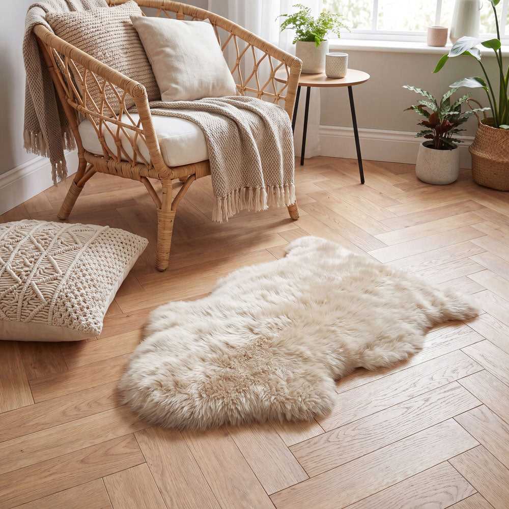 Fibre by Auskin Long Wool Single Rug 105cm x 600cm