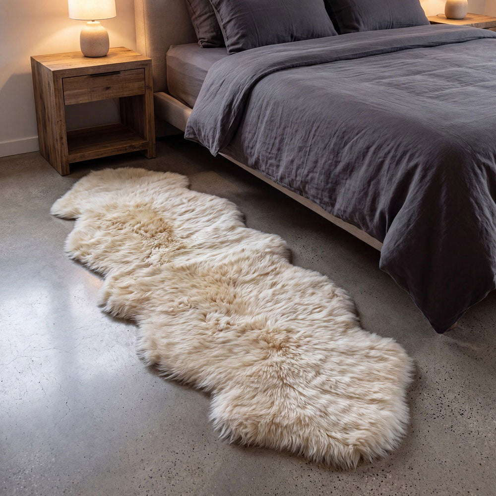 Fibre by Auskin Long Wool Double Rug 210cm x 600cm