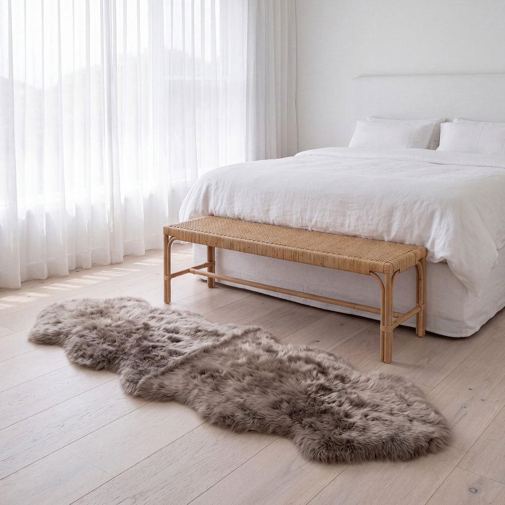 Fibre by Auskin Long Wool Double Rug 210cm x 600cm