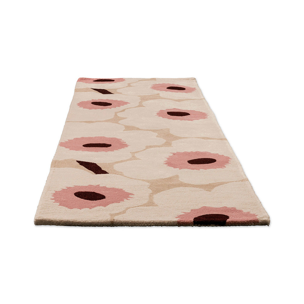 Marimekko Unikko Rug Beige Pink