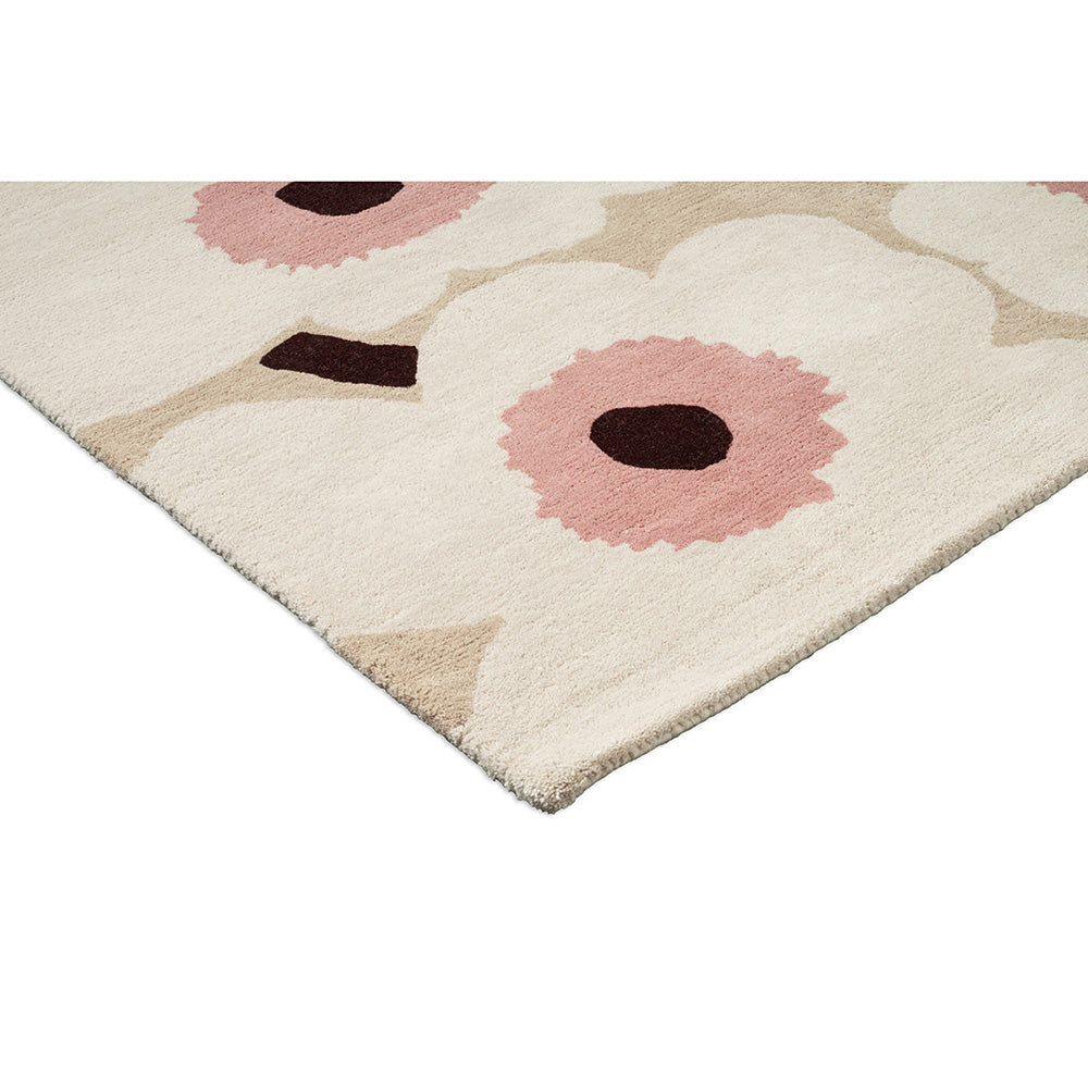 Marimekko Unikko Rug Beige Pink