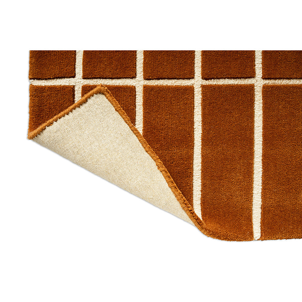 Marimekko Tiiliskivi Rug Brown