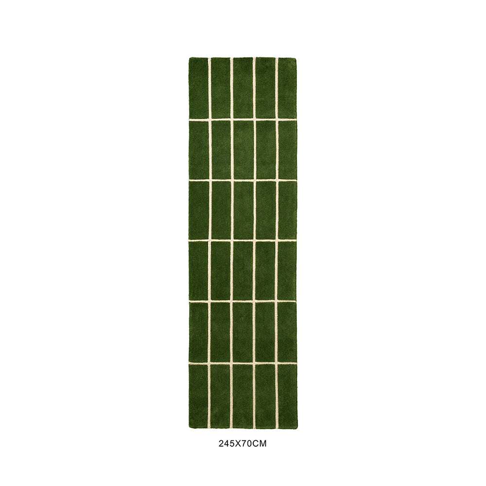 Marimekko Tiiliskivi Rug Green