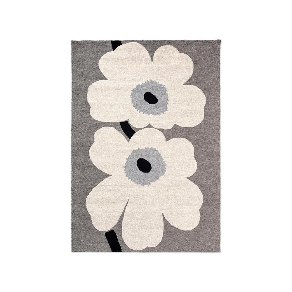 Marimekko Unikko Anniversary Outdoor Rug Grey