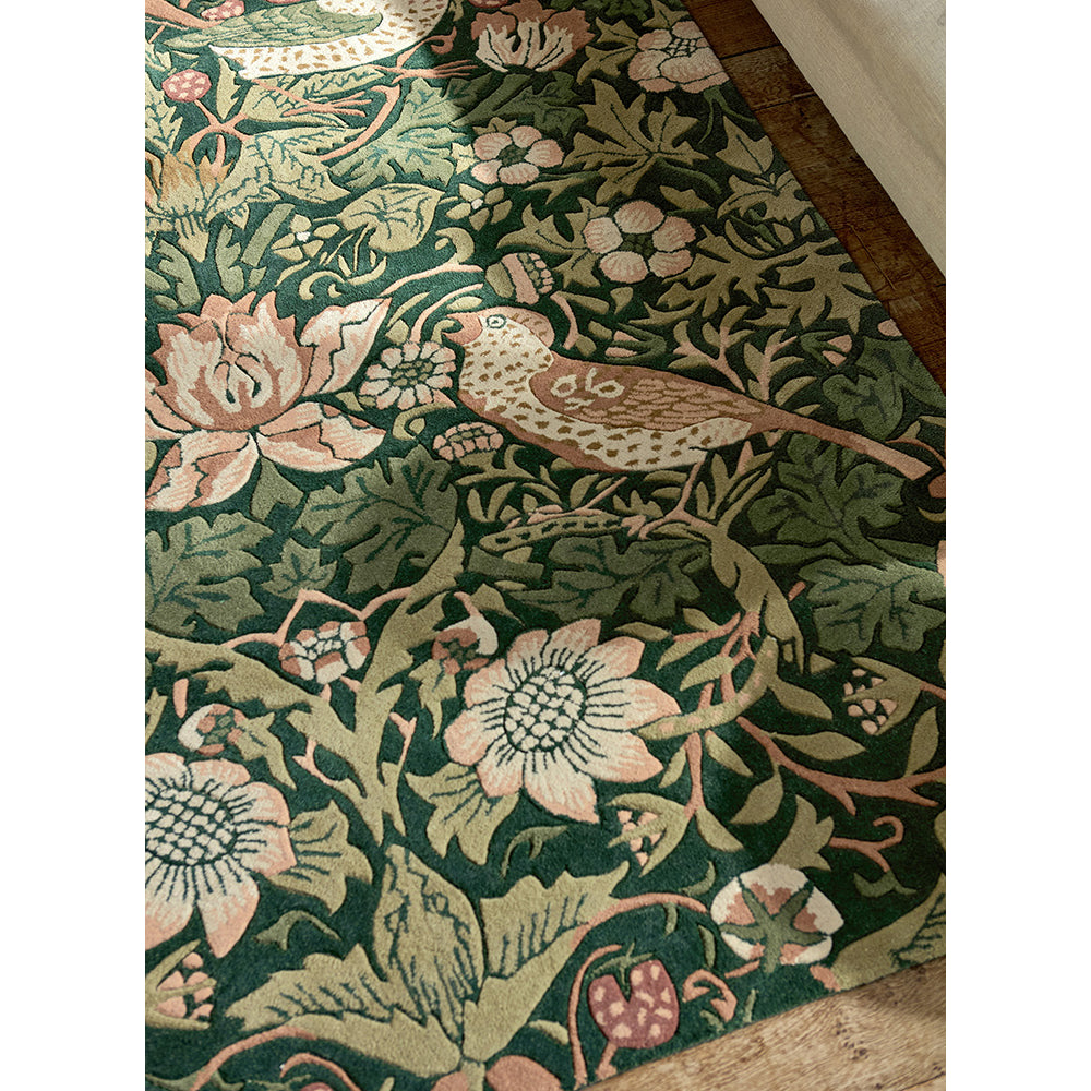Morris & Co Strawberry Thief Rug