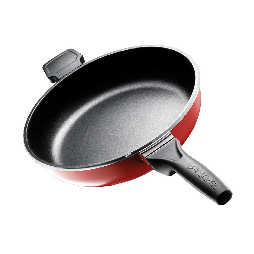 Bessemer 4 Piece Cookware Set Red