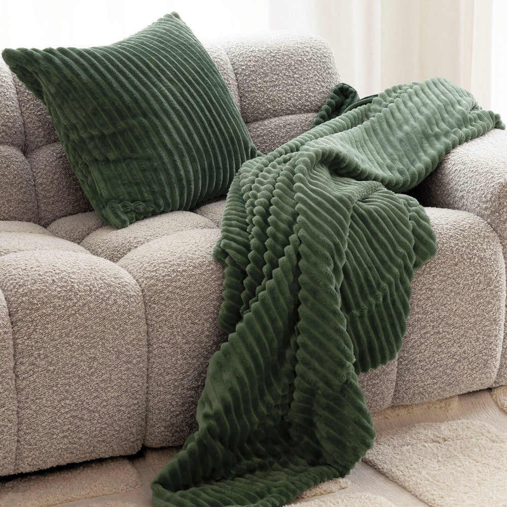 Bambury Channel Square Cushion