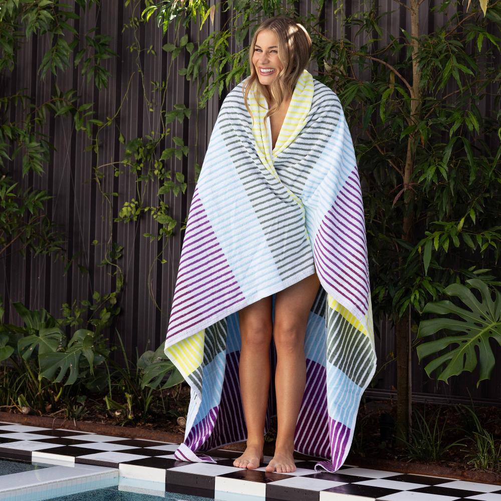 Bambury Jacquard Beach Blanket