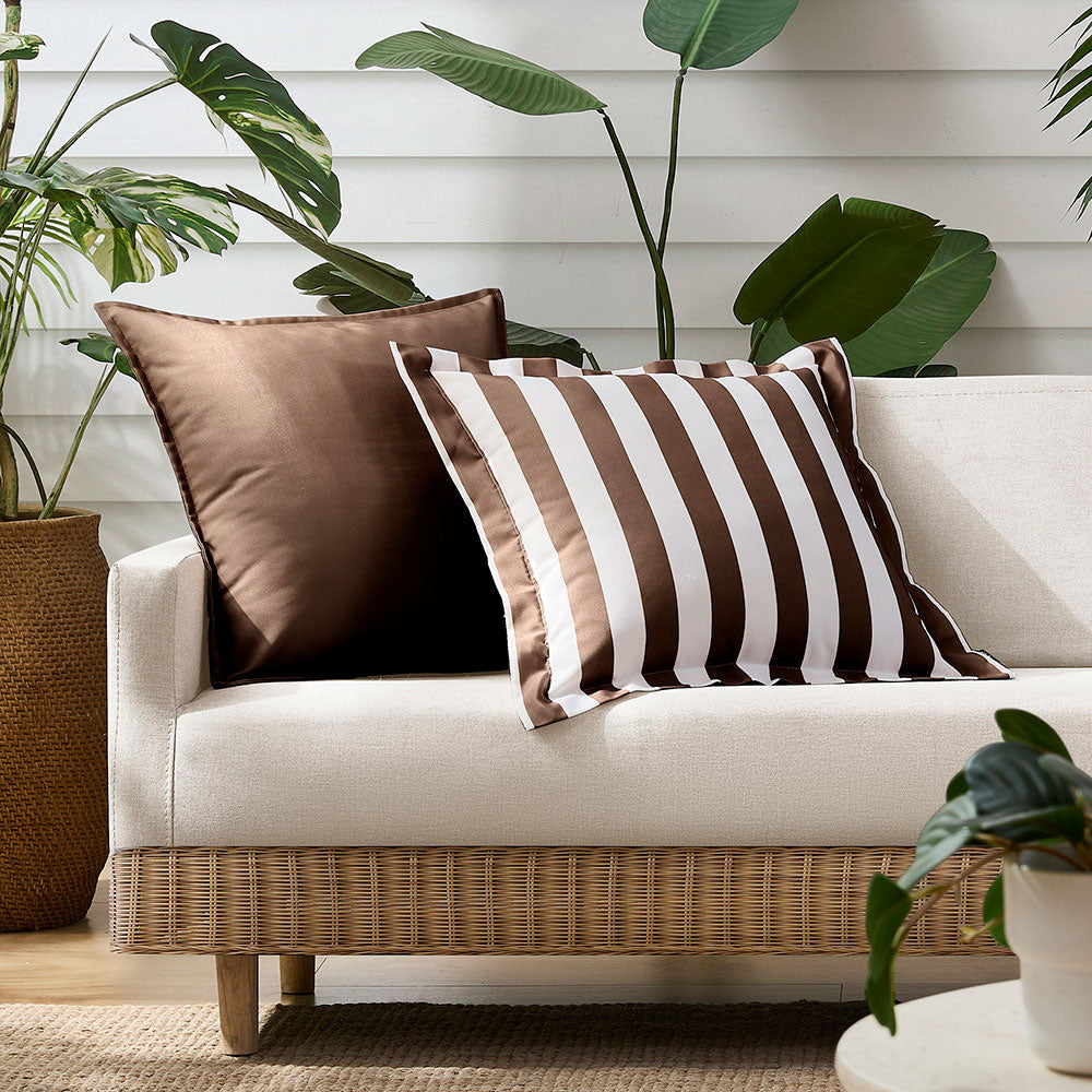 Casa Stripe Filled Outdoor Cushion