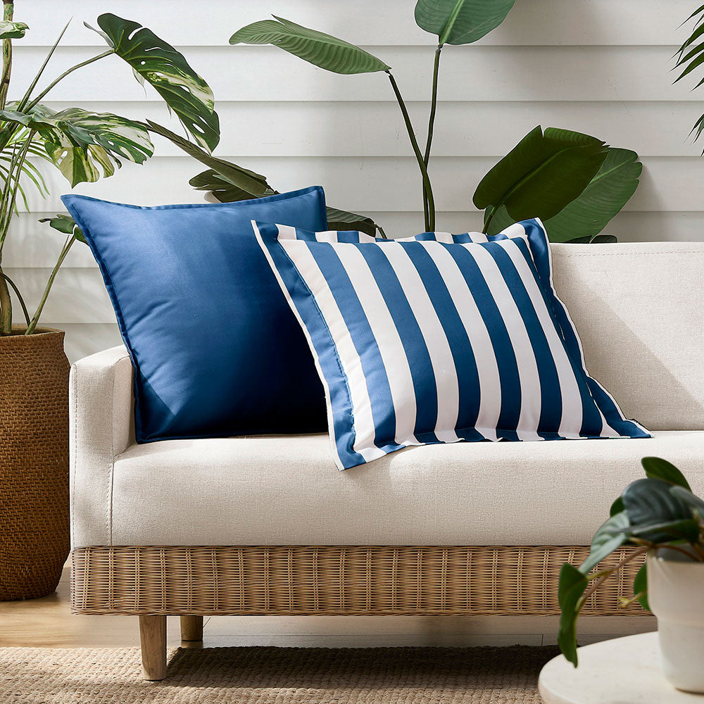 Casa Stripe Filled Outdoor Cushion