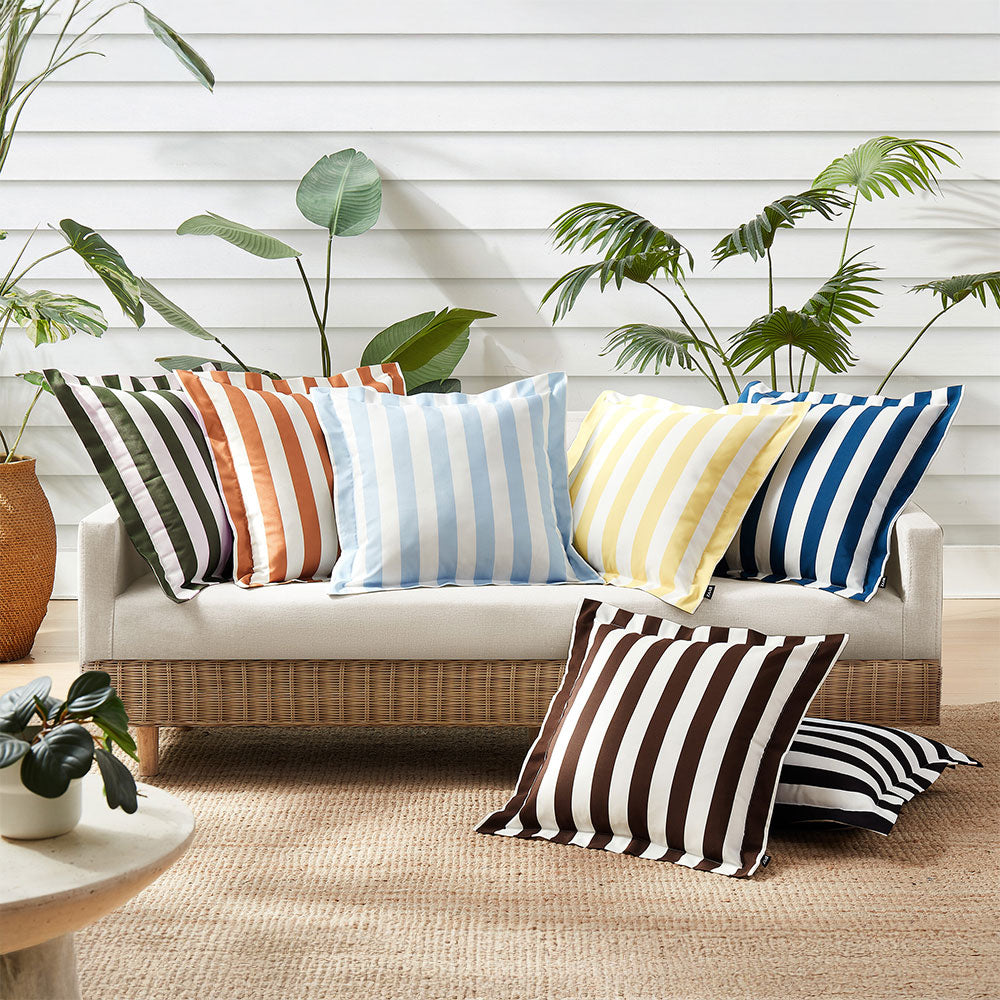 Casa Stripe Filled Outdoor Cushion