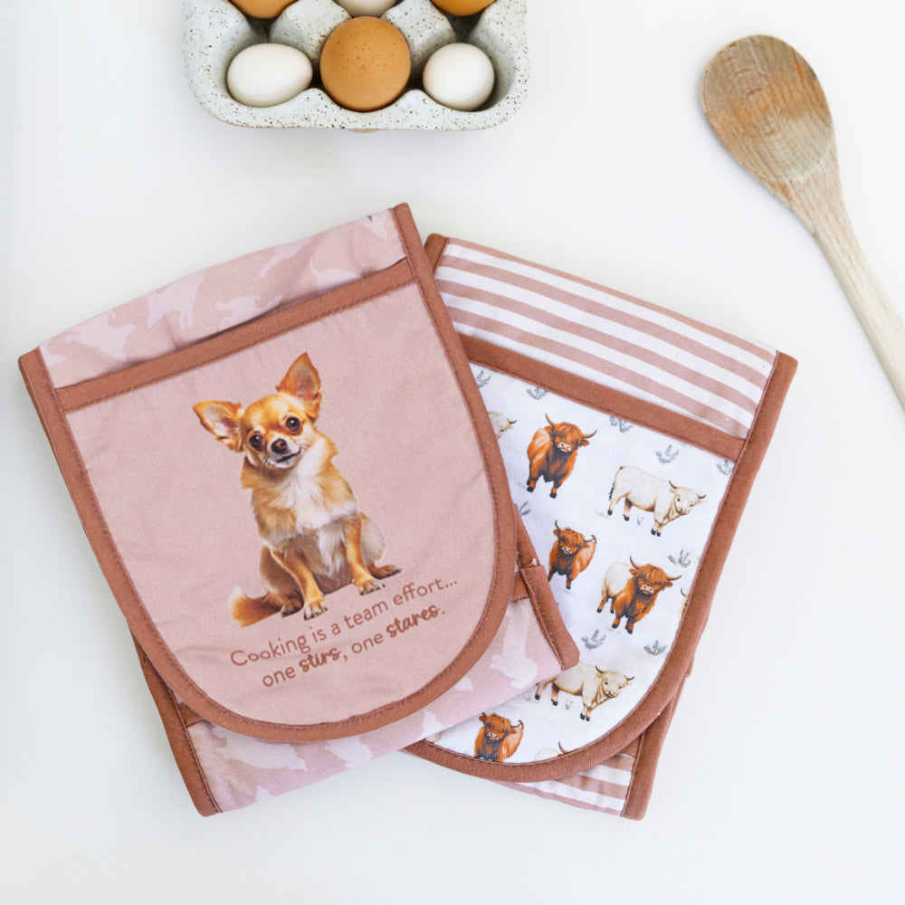 Splosh Cooks Companion Chihuahua Oven Mitt