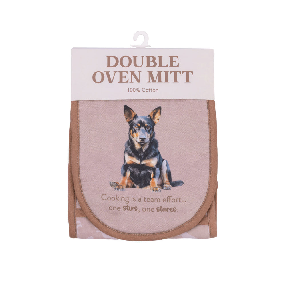 Splosh Cooks Companion Kelpie Oven Mitt
