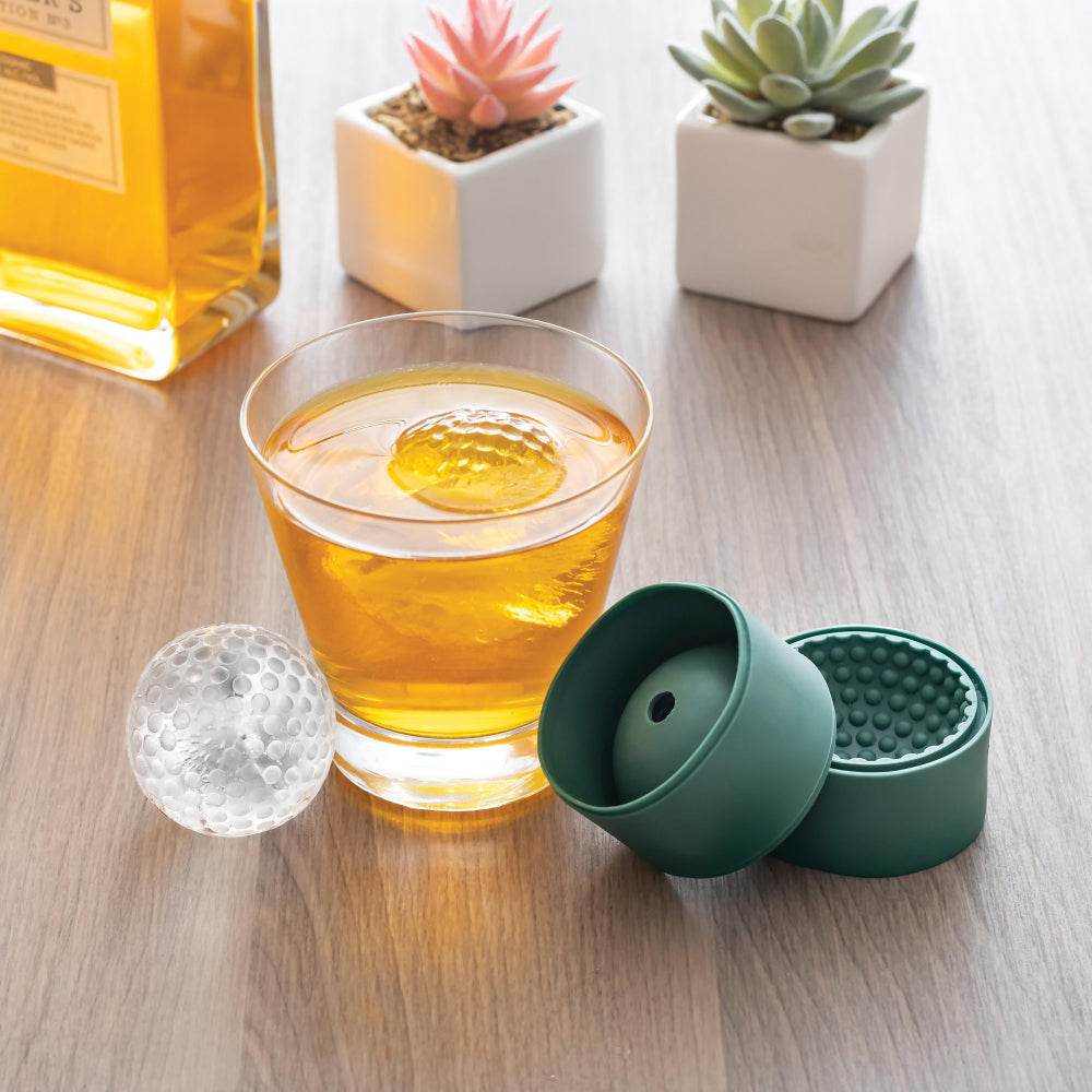 Kikkerland Golf Ball Ice Ball Moulds Set of 2