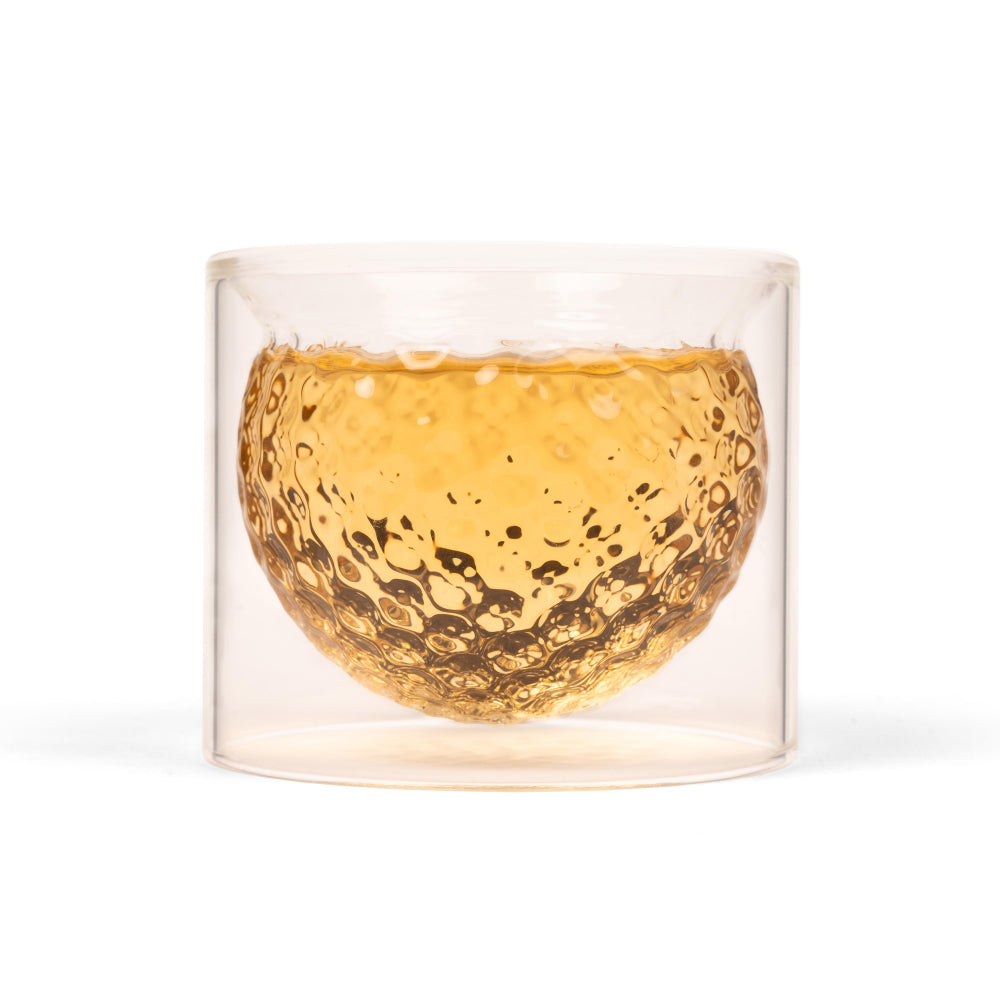 Kikkerland Golf Ball Glasses Set of 2