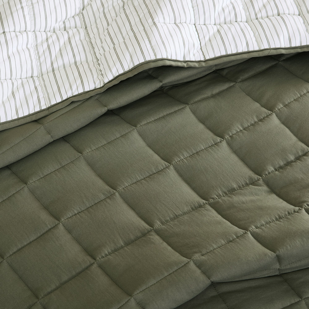 Ardor Antique Reversible Coverlet Set Queen / King