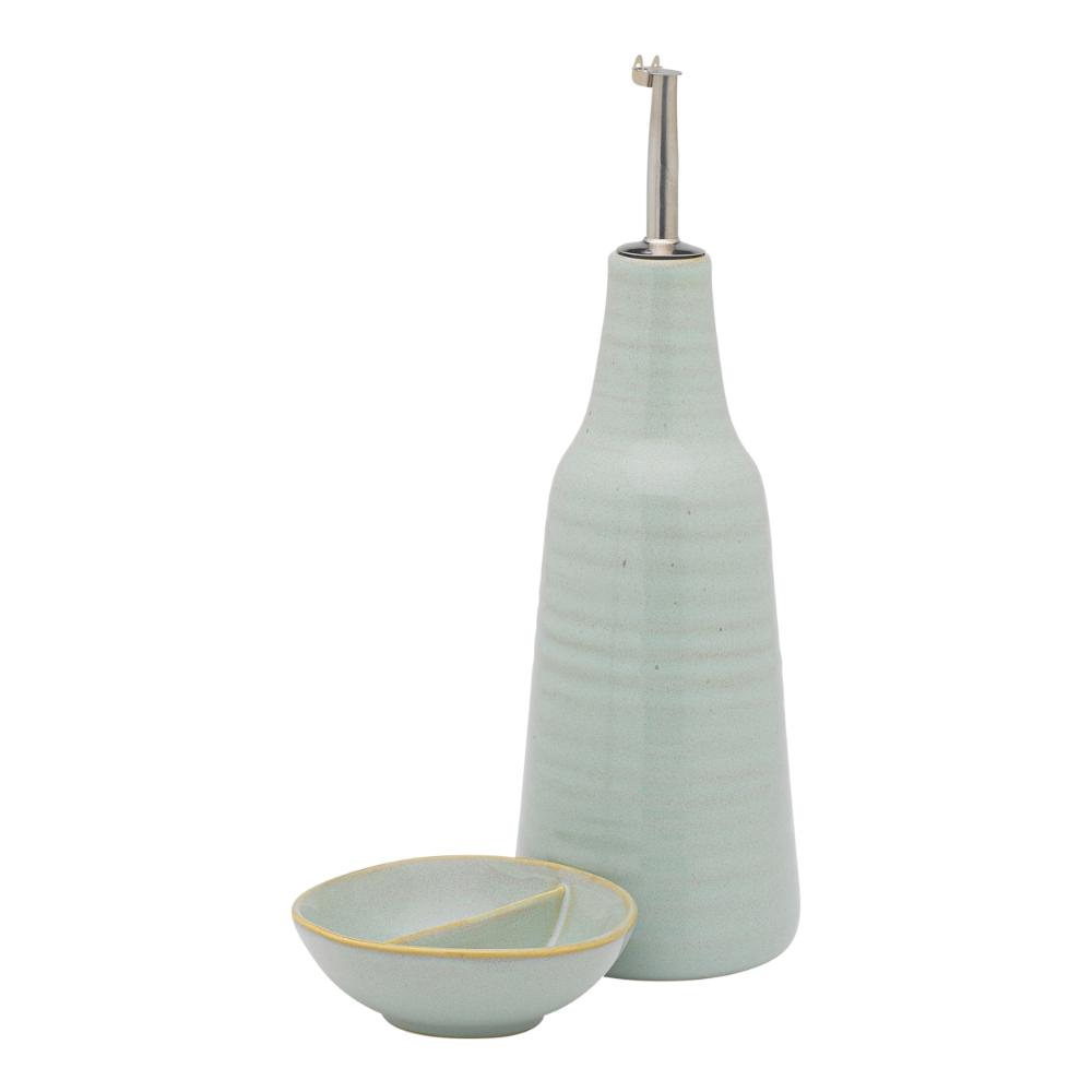 Ecology Ottawa Oil Bottle & Salt Dish