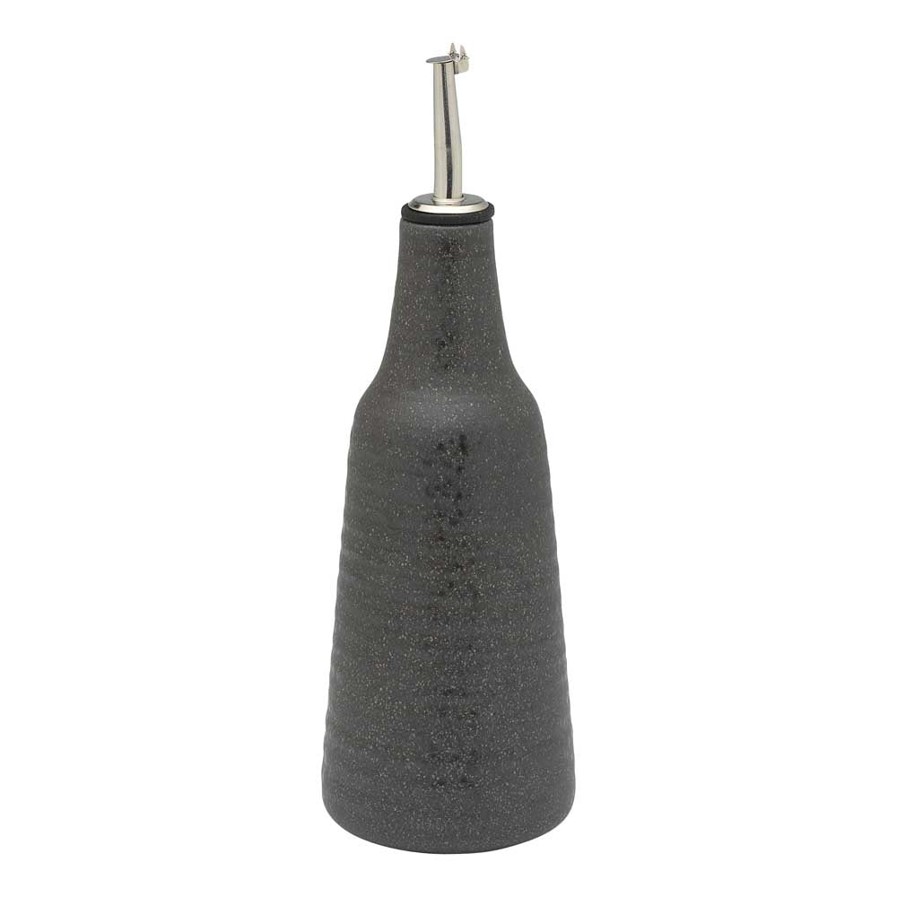 Ecology Ottawa Oil Bottle & Salt Dish Stone Grey at MyHouse